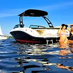 Marina Iv - Super Widok Na Jezioro, 10 M Do Wody, Taras I Balkon, Winda, Klima, Garaz * Ostróda