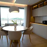 Marina Iv - Super Widok Na Jezioro, 10 M Do Wody, Taras I Balkon, Winda, Klima, Garaz Апартаменты Оструда