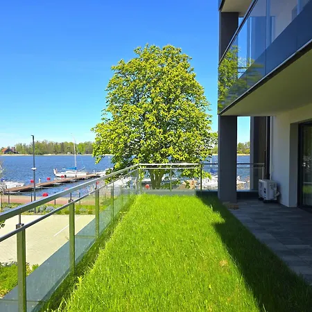 Marina Iv - Super Widok Na Jezioro, 10 M Do Wody, Taras I Balkon, Winda, Klima, Garaz Ostroda