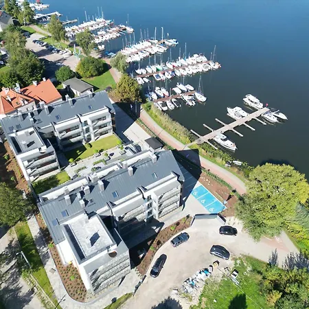 Marina Iv - Super Widok Na Jezioro, 10 M Do Wody, Taras I Balkon, Winda, Klima, Garaz Appartement