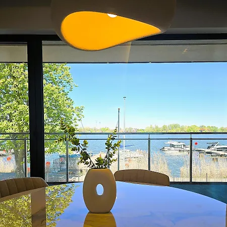 Marina Iv - Super Widok Na Jezioro, 10 M Do Wody, Taras I Balkon, Winda, Klima, Garaz Apartment Ostroda